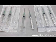 How does a safety syringe work?