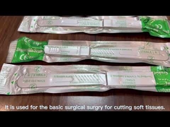 Medical Disposable Scalpel Carbon Steel Sterilized For Hospital