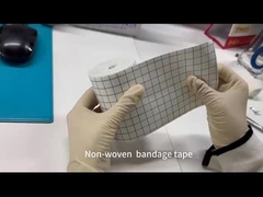 Rouleau de bande médicale adhésive confortable et respirant