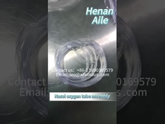 Canule nasale d'oxygène en ligne de montage