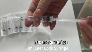 Seringue médicale Luer Lock 3ML