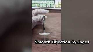 Présentez les consommables jetables de chirurgie plastique de seringues d'acide hyaluronique