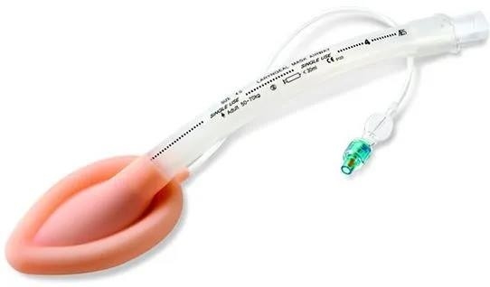acheter Voie aérienne laryngée de masque de silicone réutilisable médical standard chirurgical avec le tube fabrication en ligne