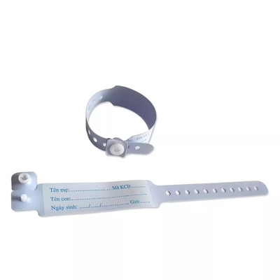 acheter PVC bracelet d'identité médicale Consommables médicaux Confortables jetables durables et résistants à l'eau Bracelet d'identité fabrication en ligne