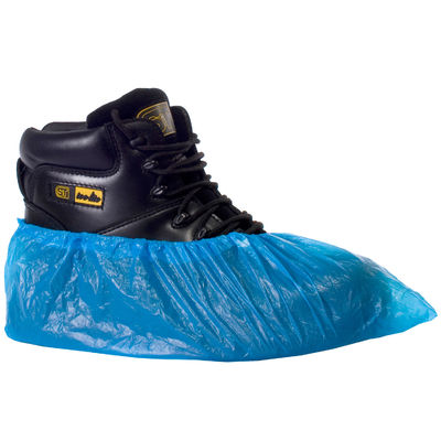 acheter Couvertures de chaussures non tissées non glissantes jetables pour les hôpitaux couvertures de chaussures PP CPE OEM fabrication en ligne