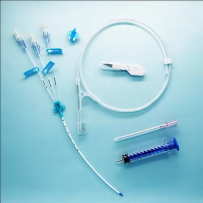 acheter Catéteur veineux central Kit CVC médical à triple lumen pour l' administration de médicaments et la surveillance de la pression veineuse centrale fabrication en ligne