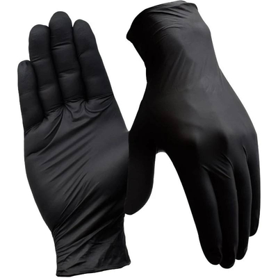 Bon prix Nitrile Black Powder Free Vinyl Disposable Protection Gloves For Household Kitchen en ligne