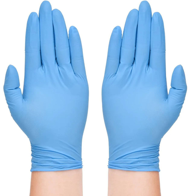 Bon prix Examination Powder Free Xl Nitrile Disposable Gloves Blue en ligne