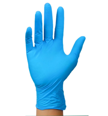 Bon prix Gants en nitrile bleus Gants jetables Gants de protection des mains Sans poudre Vente chaude Qualité alimentaire en ligne