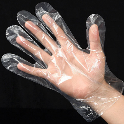 Bon prix Gants à usage unique PE Fabricant Gants en plastique emballés individuellement Gants jetables de qualité alimentaire en ligne