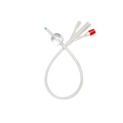 acheter Sterile 3-Way Silicone Foley Catheter for Adult Use with Balloon Control in Fr 16-26 fabrication en ligne