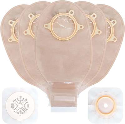 acheter Sterile Leakproof Comfortable Two-Piece Ostomy Bag with Opening for Easy Drainage fabrication en ligne