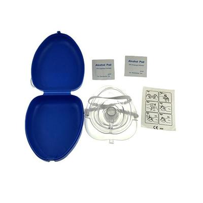 acheter Masque de RCR portable avec port d'oxygène et vanne à sens unique pour la réanimation d'urgence fabrication en ligne