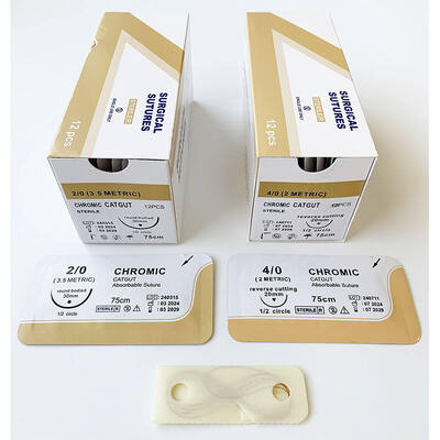 acheter Suture catgut absorbable - Suture chirurgicale de haute résistance biodégradable pour la fermeture de plaie fabrication en ligne