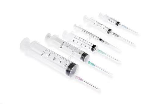 acheter Seringues hypodermiques jetables de 3 ml, 5 ml, 10 ml et 20 ml, avec glissement Luer et caractéristiques non pyrogéniques à usage médical fabrication en ligne