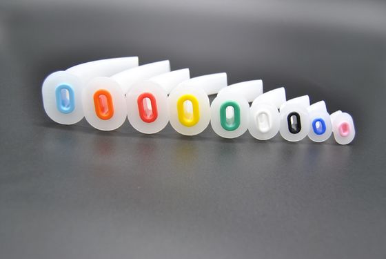 acheter L'adulte a giflé le bloc rouge oro-pharyngé de morsure de la voie aérienne 100mm de Guedel fabrication en ligne