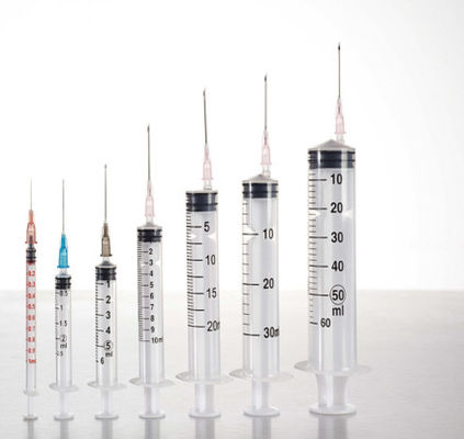 acheter Seringue médicale à usage unique stérile à deux parties, de conception étanche et sans caoutchouc pour des injections sûres fabrication en ligne