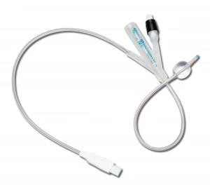 Bon prix Cathéter 100% urinaire médical de Foley de silicone jetable avec la sonde de capteur de température en ligne