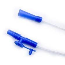 Bon prix Type tube Fr6-22 de connecteur de cône de chapeau de cathéter d'aspiration de crachat de PVC jetable en ligne