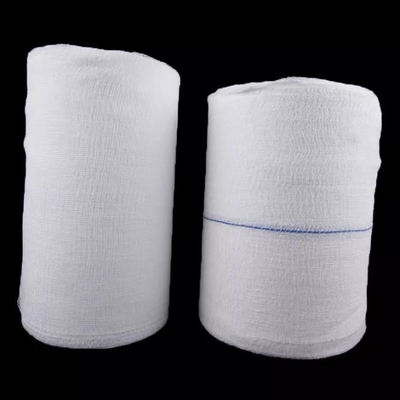 Bon prix petit pain 100% de coton médical d'absorbant hydrophile stérile de coton de 90cm x de 100m Gauze Roll stérile jetable en ligne