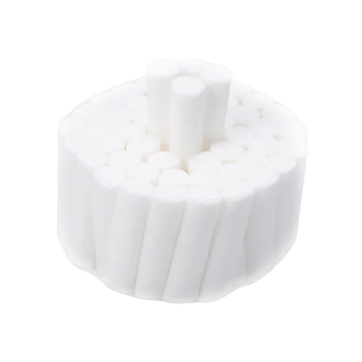 Bon prix produit 100% jetable dentaire de coton de 8mm/10mm de coton absorbant chirurgical dentaire jetable de Rolls en ligne