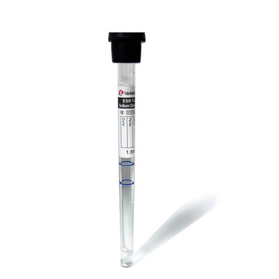 Bon prix 2 ml de produits médicaux à usage unique de collecte de sang sous vide stérilisé ESR tube en ligne