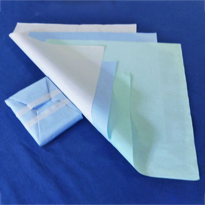 Bon prix Papier de crêpe de empaquetage stérile médical pour les instruments et les ensembles de empaquetage d'allumeur en ligne