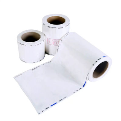 Bon prix les bobines stériles médicales de poches de tyvek de 200mm*100mm Tyvek 2FS/1059B/1073B roulent pour la stérilisation de plasma en ligne