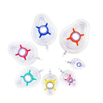 Bon prix Dispositifs jetables anesthésiques de voie aérienne d'anesthésie de masque de coussin d'air du vert ISO13485 d'OEM en ligne