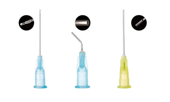 Bon prix Point d' aiguille multicolore pour le nettoyage des plaies 25g 27g 30g Point fermé à l' extrémité en ligne