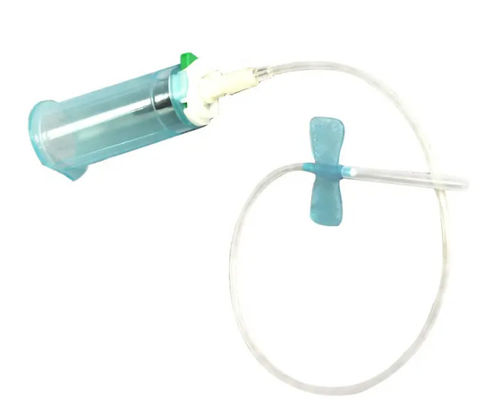Bon prix Ensemble de collecte de sang de sécurité Consommables médicaux sang Aiguille à beurre avec support en ligne