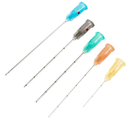 Bon prix 16G-30G Microcannule à pointe d'aiguille contondante avec beauté d'aiguille hypodermique SUS 304 en ligne