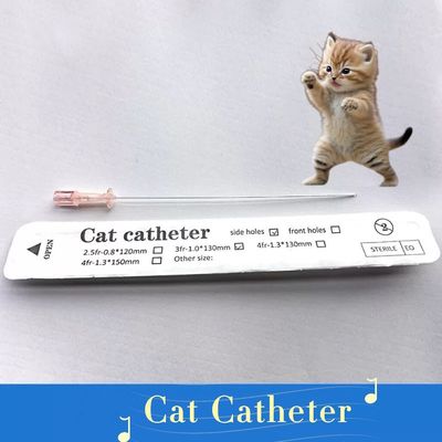Bon prix Cathéter urinaire vétérinaire pour animaux 1,0 mm et 1,3 mm, consommables vétérinaires, cathéter urinaire pour chats en ligne