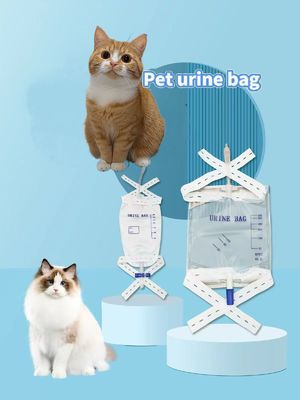Bon prix Chat et Chien 300ml/500ml/1000ml Sac d'urine vétérinaire jetable Soins urinaires pour animaux de compagnie en ligne