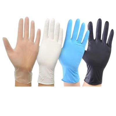 Bon prix Gants en latex jetables à haute élasticité multicolores rose/bleu/blanc Gants d'examen médical certifiés ISO/CE en ligne
