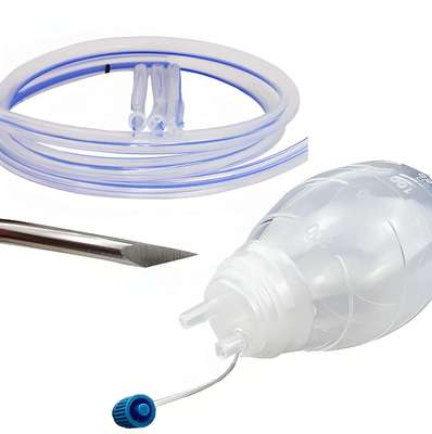 Bon prix Système de drainage fermé de plaie à ressort médical 400 ml   Drainage sécurisé et tube de drainage facile en ligne
