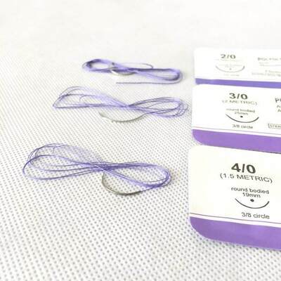 Bon prix Suture PGA résorbable de qualité chirurgicale – Lisse, solide et sûr pour usage interne en ligne