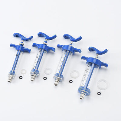 Bon prix Seringuette de dosage pour animaux de compagnie facile à utiliser de 10 ml, 20 ml et 30 ml avec poignée latérale pour un dosage précis en ligne