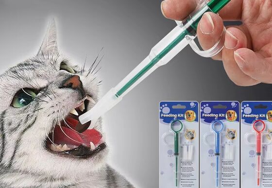 Bon prix Kit d'alimentation pour animaux de compagnie réutilisable avec silicone de qualité alimentaire et tubes en silicone doux pour une administration sûre de médicaments en ligne