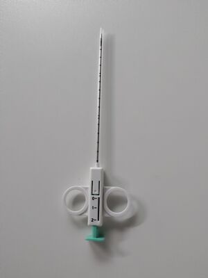 Bon prix Aiguille de biopsie semi-automatique avec lumière d'échantillonnage de 20 mm et pointe échogène pour le diagnostic oncologique en ligne