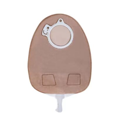 Bon prix Sac d'urostomie en deux pièces avec soupape anti-réflux, sac d'ostomie imperméable pour le drainage des urines en ligne