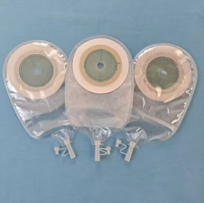 Bon prix Anti-reflux Un seul morceau de collecte d' urine Drainage de l' estoma Poche de la poche de l' ostomie Ensemble de sac d' ostomie Sac d' urostomie en ligne