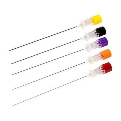 Bon prix Aiguille d'anesthésie spinale traumatique de qualité médicale avec 25G 26G 27G Options pour la ponction lombaire en ligne