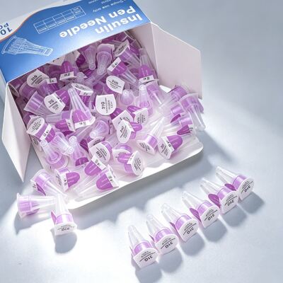 Bon prix 32G 4mm Disposable Purple Insulin Pen Needles Stérilisé CE ISO OEM En ligne