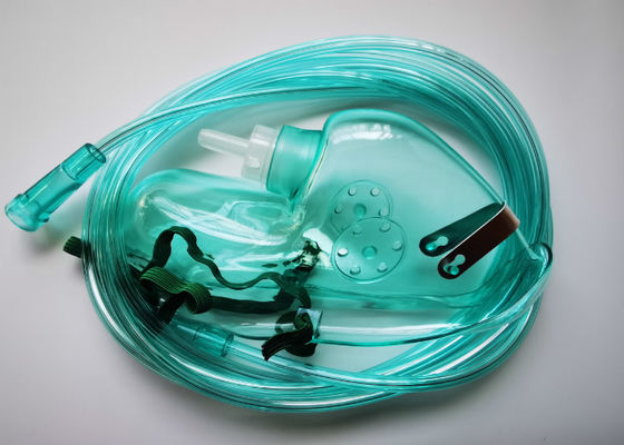 Bon prix PVC de thérapie de masque protecteur de respirateur de l'oxygène de tuyauterie de lumen d'étoile transparent en ligne
