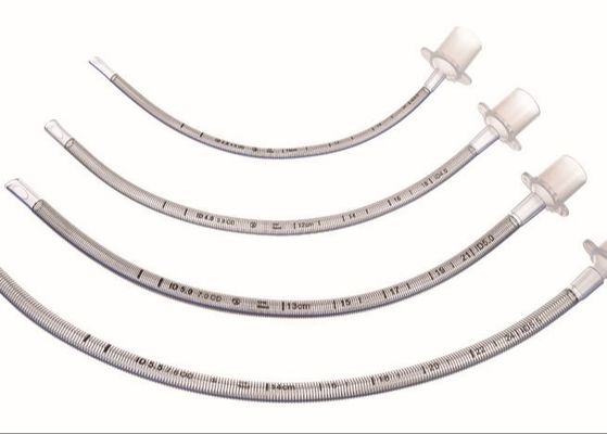 Bon prix 4.5mm ont renforcé le fil endotrachéal de PVC de tube ont renforcé le tube trachéal en ligne