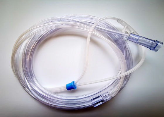 Bon prix Canule nasale nasale de l'oxygène de la canule 2.1m de fourche droite respiratoire de médecine pédiatrique en ligne