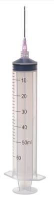 Bon prix De Luer de serrure de seringue TOXIQUE stérile jetable hypodermique NON trois parts 50 ml 60 ml en ligne